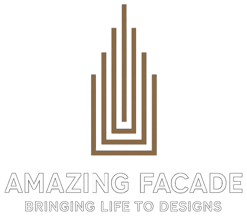Amazing Facade Logo - White